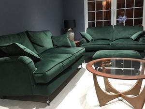 Customer Image: Alwinton Sofas in Cameron Velvet Mallard