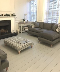 Customer Image: Alwinton Chaise in Berwick Nickel