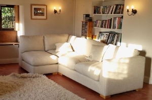 Customer Images: Wadenhoe Corner Unit in Sole Linen