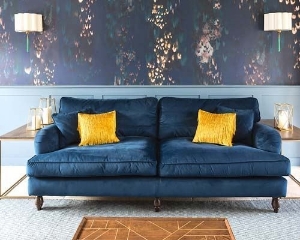 Customer Image: Alwinton 3 Seater Sofa in Clarke & Clarke Alva Aegean