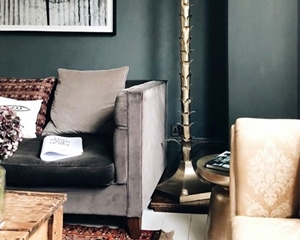 Customer Image: Haresfield 3 seater sofa in Rockall Brilliant Velvet Mole