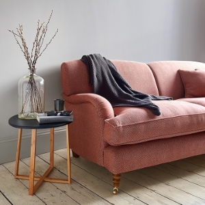 As Seen in Our Brochure: Kentwell 3 Seater Sofa in Linwood Westray Currant