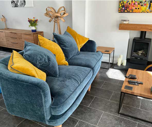 Customer Photos: Helmsley 4 Seater Sofa in Warwick Velluto Denim