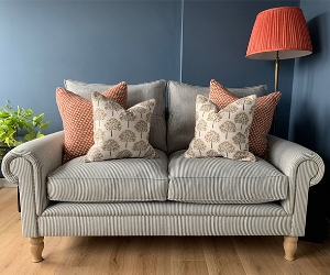 Customer Photos: Aldingbourne 2 Seater Sofa in Fermoie Stripe