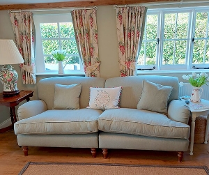 Customer Photos: Kentwell 3 Seater 2 Hump Sofa in Warwick Splash Sage