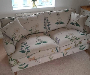 Customer Photos: Alwinton 3 Seater Sofa in RHS Collection Lydia Penrose Design