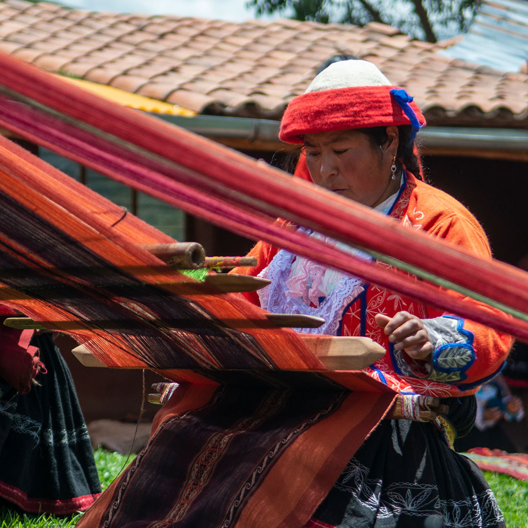 Peruvian Weaver