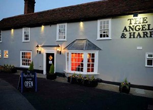 angel and harp bishop stortford